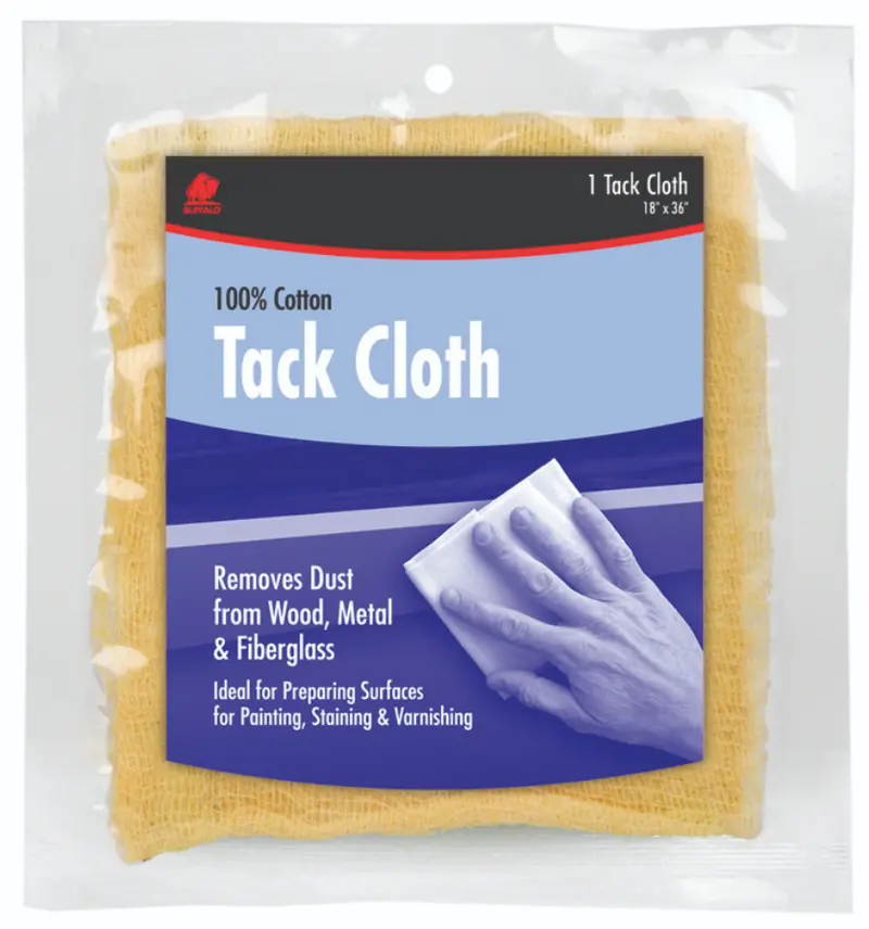 Buffalo Industries Cotton Tack Cloths – Traditional Adhesive Surface Prep Wipes 1