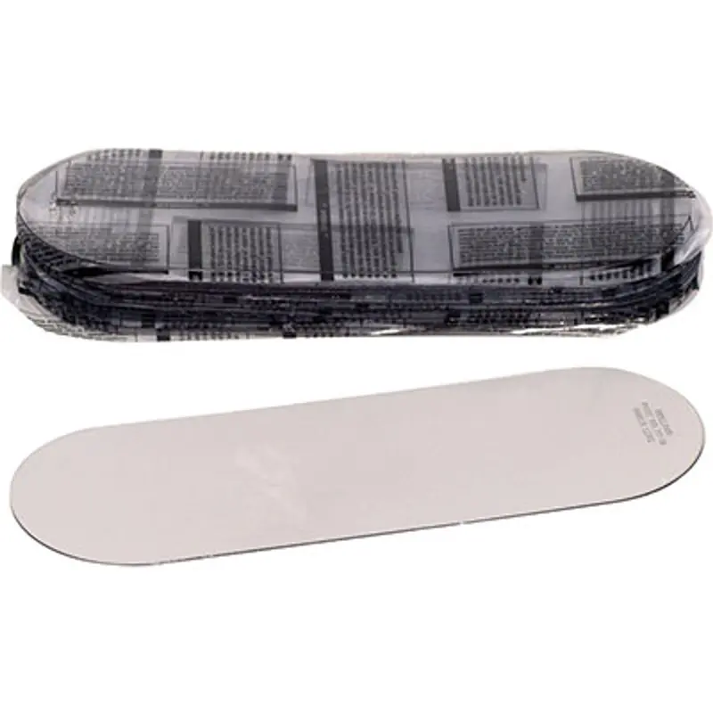 Bullard 77/88Vx Ce-Certified Tritan Inner Lens – Oval Shape, 0.040" Thick, Clear, 25-Pack 1