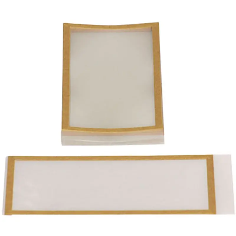 Bullard 88Vx Ce-Certified Mylar Lens Cover – Rectangular, Adhesive-Backed, Clear, 25-Pack 1