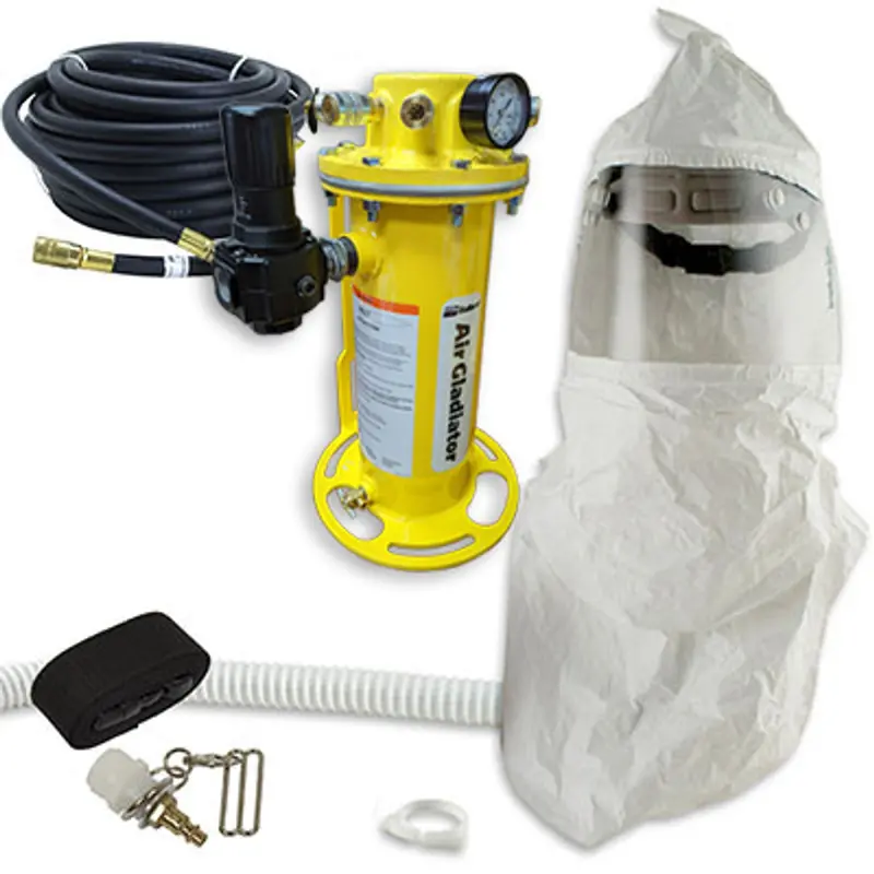 Bullard Cc20 Compressed Air Respirator Kit – Includes F30 1/4" Industrial Flow Connector 1