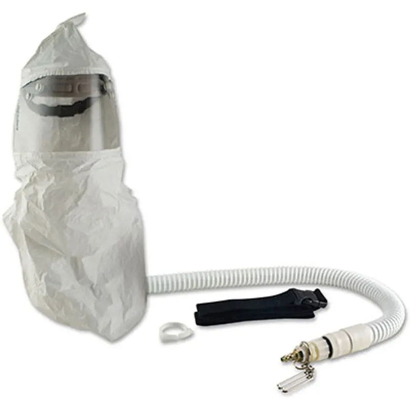 Bullard Cc20 Tychem Qc Double-Bib Compressed Air Respirator – F30 1/4" Flow Connector 1