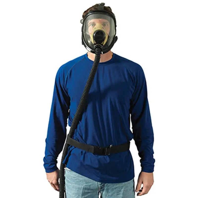 Bullard Spectrum Continuous Flow Full-Face Air-Powered Respirator – Small/Medium-Large Facepiece With F35 1/2" Industrial Connector 1