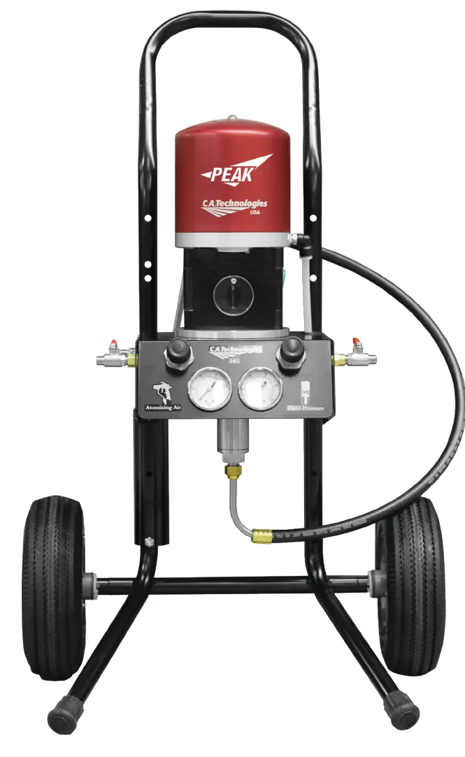 C.A. Technologies 14:1 Air-Assisted Airless Fine-Finish Spray Pump Pack – Peak Performance 1