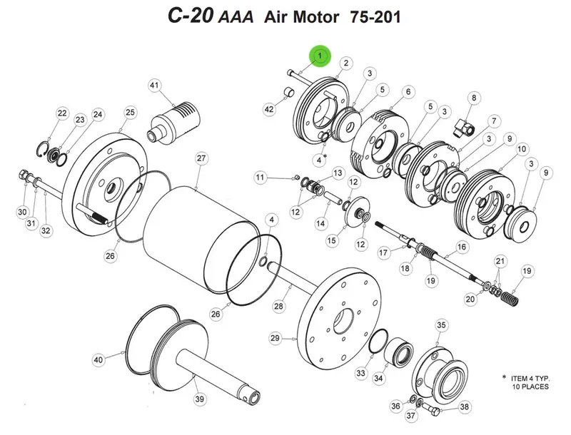 C.A. Technologies 98-0312 1/4"-20 × 4" Allen Head Cap Screw – Stainless Steel Socket Cap Bolt 1