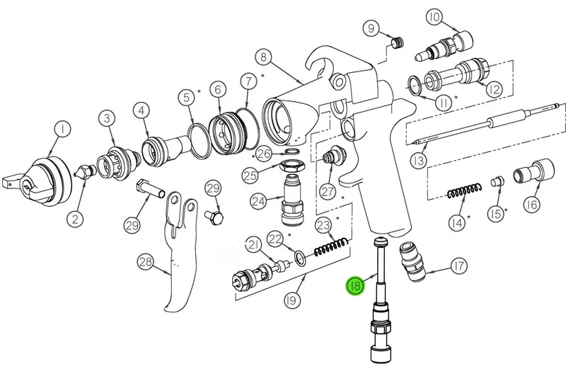 Ca Technologies 60-1510 Air Control Assembly 1