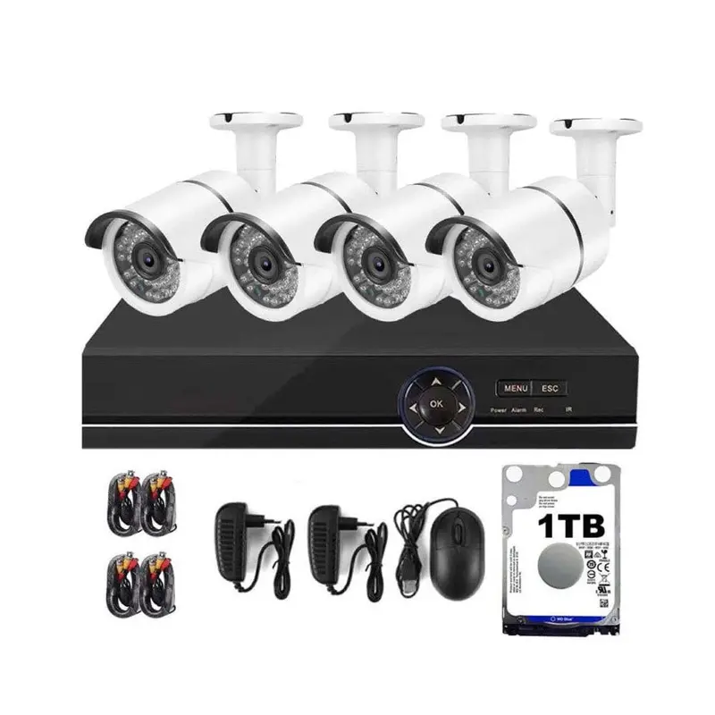 Cctv Security System With 1Tb Hard Drive And Remote Viewing 1