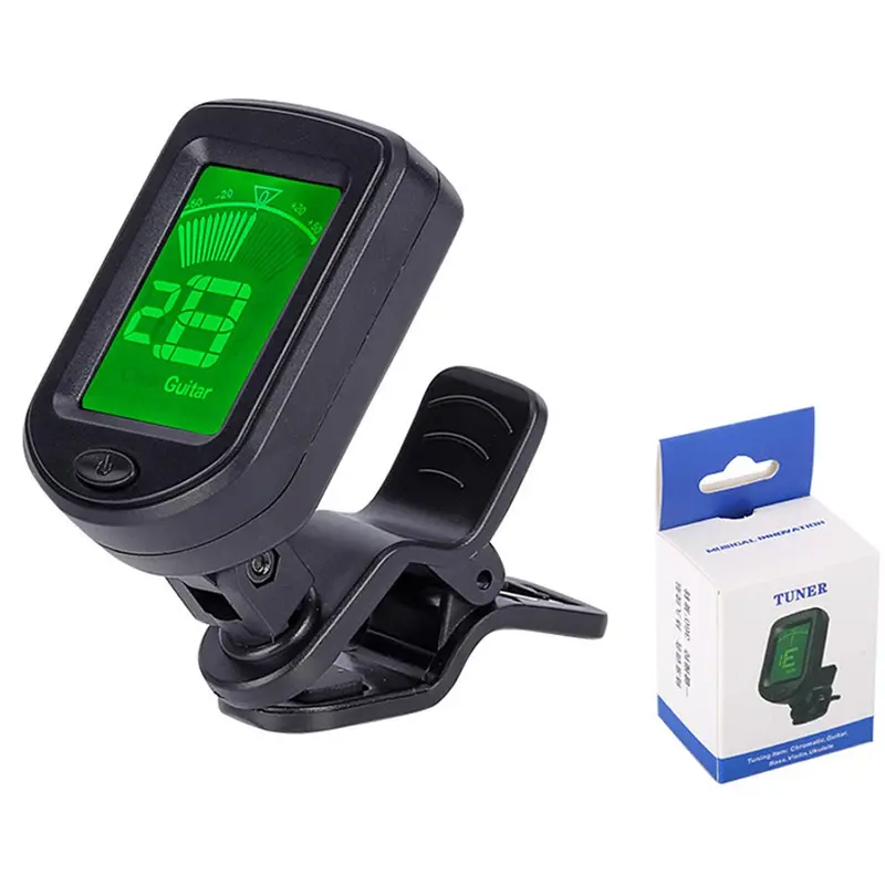 Clip-On Digital Chromatic Guitar Tuner 1