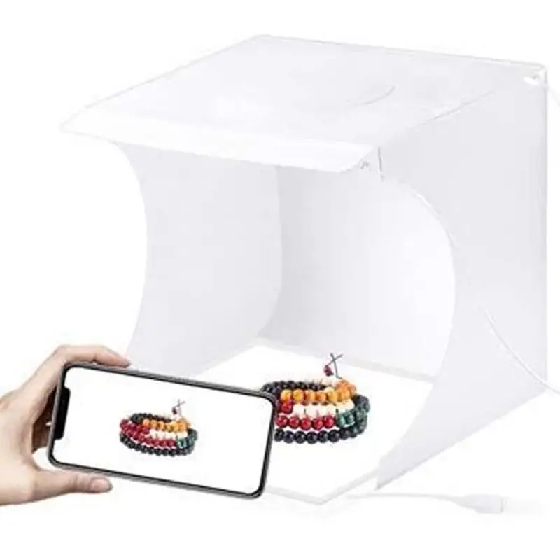 Collapsible Photo Studio Light Box – Led Illuminated Shooting Tent 1