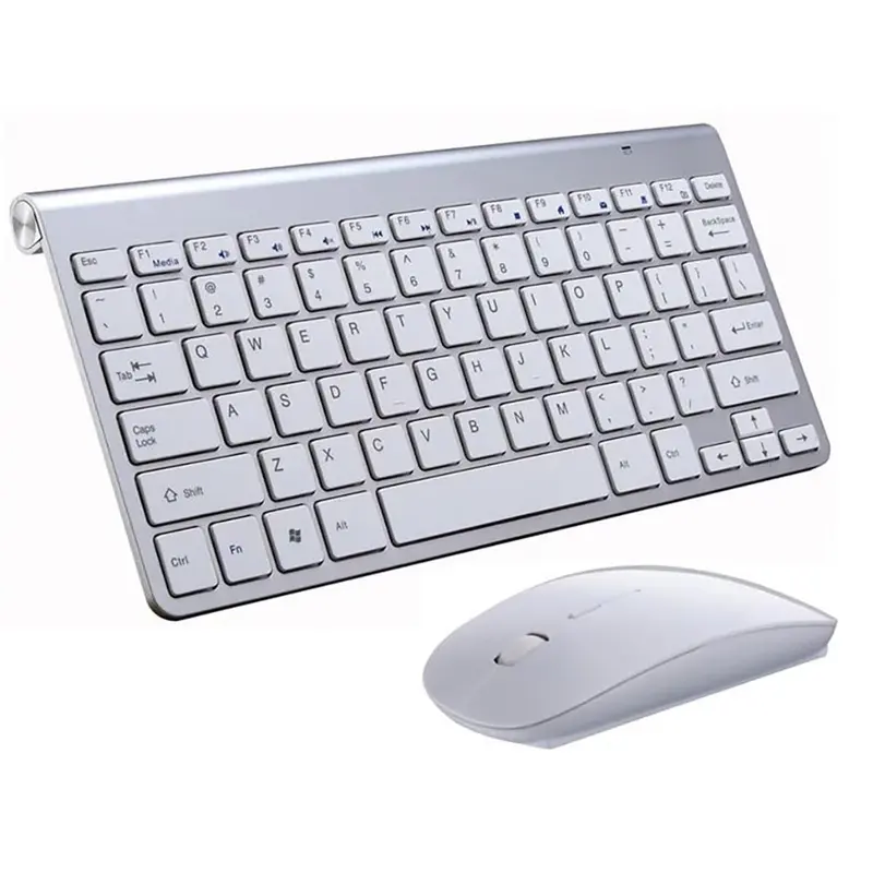 Compact 2.4Ghz Wireless Keyboard And Mouse Combo 1