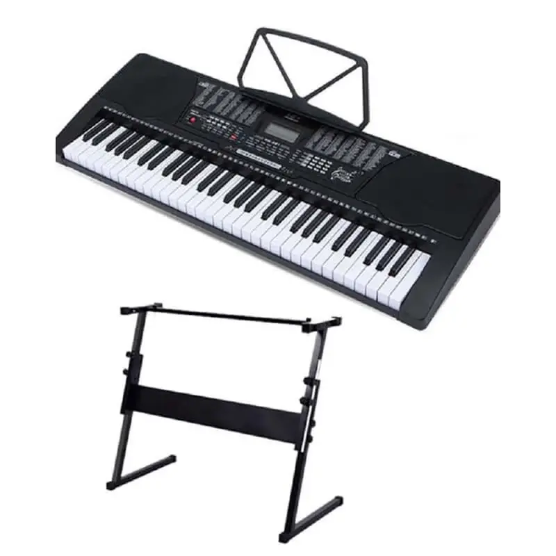Compact 61-Key Digital Keyboard Piano With Built-In Speakers 1