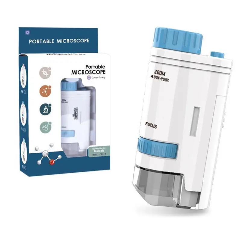 Compact Educational Microscope For Children – Portable Design 1