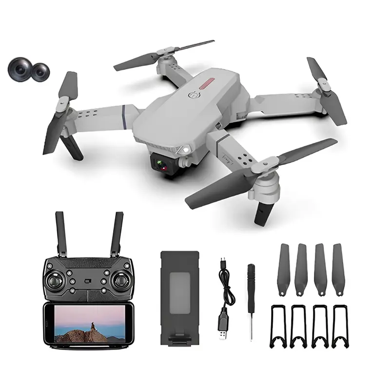 Compact Foldable Drone With 1080P Camera And Altitude Hold 1