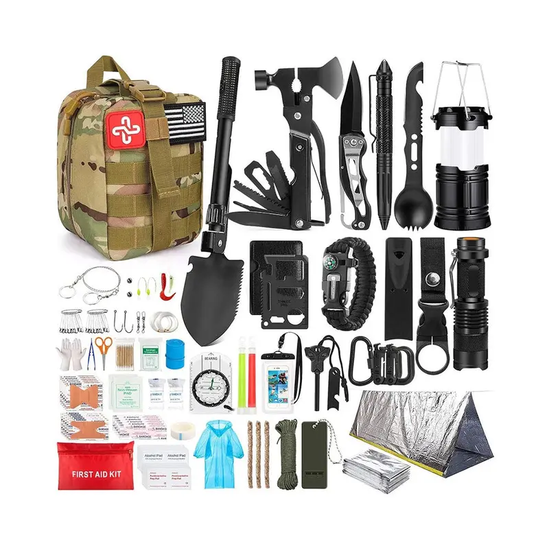 Complete Emergency Survival Kit For Home, Car, And Outdoor Use 1