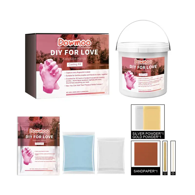 Complete Hand Casting Molding Kit For Diy Art And Therapy 1