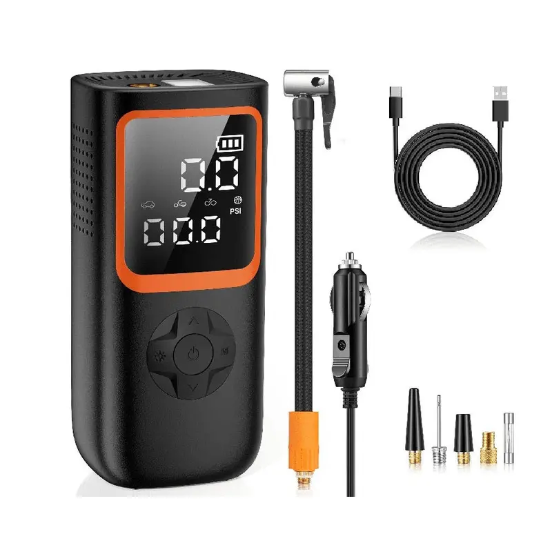 Cordless Portable Car Tire Inflator With 18000Mah Power Bank 1