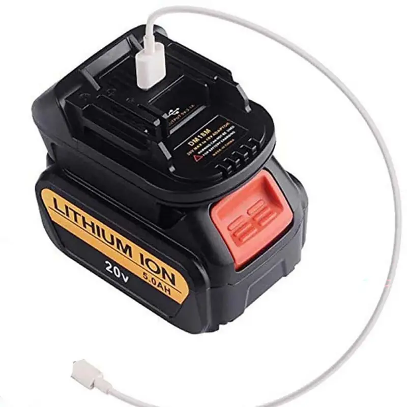Cross-Brand Battery Adapter – Converts Milwaukee/Dewalt To Makita 18V Tools 1