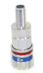 Dan-Am 320 Series E-Safe Air Coupler With 3/8" Hose Barb 1