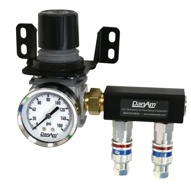 Dan-Am Adjustable Point-Of-Use Air Manifold (Model 675660) 1