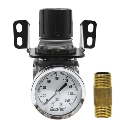 Dan-Am Bracket-Mounted In-Line Air Regulator (Model 675634) 1