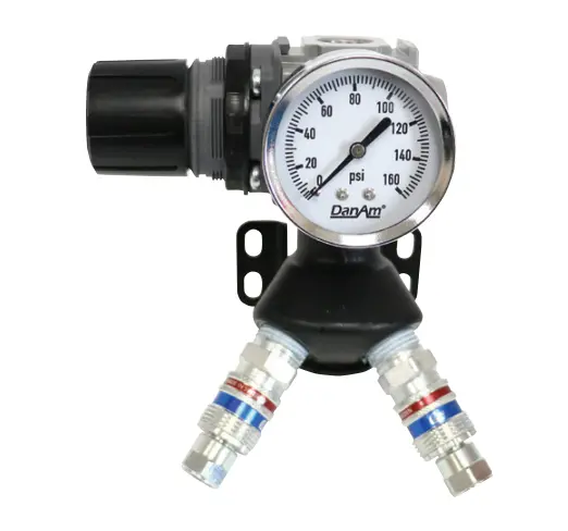 Dan-Am Vertical-Mount Point-Of-Use Air Regulator (Model 675658) 1