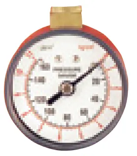 Devilbiss Ga-375 Pressure Gauge Compatible With Har-520 Regulator 1