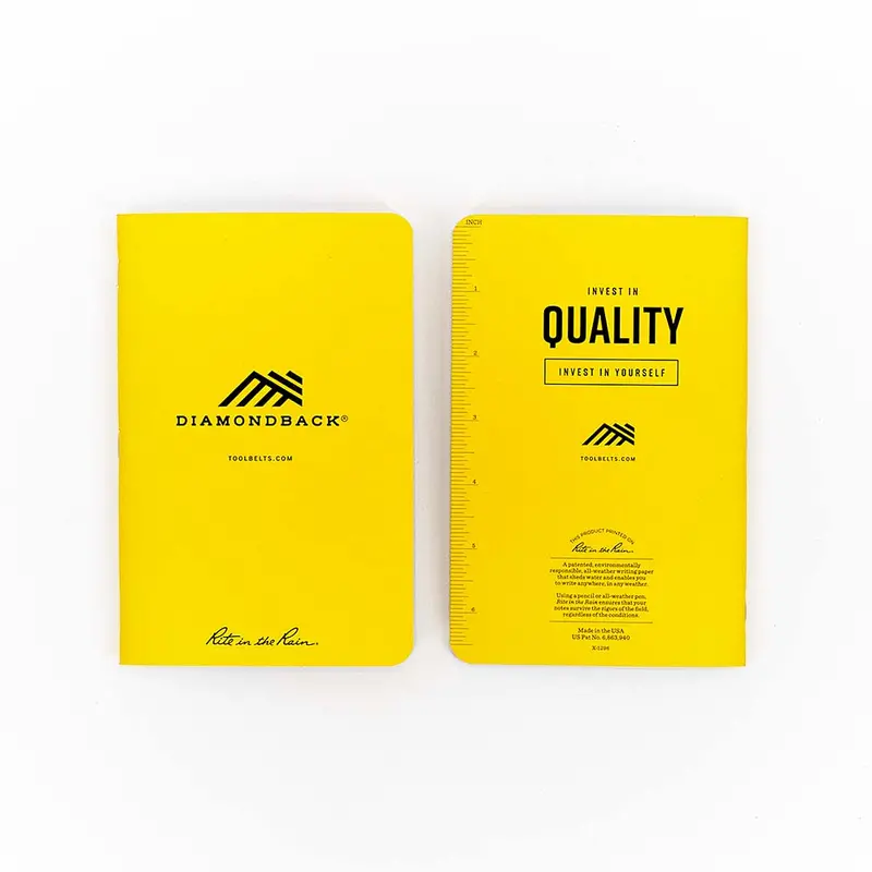 Diamondback Db X Rite In The Rain Waterproof Notepad – Yellow 1