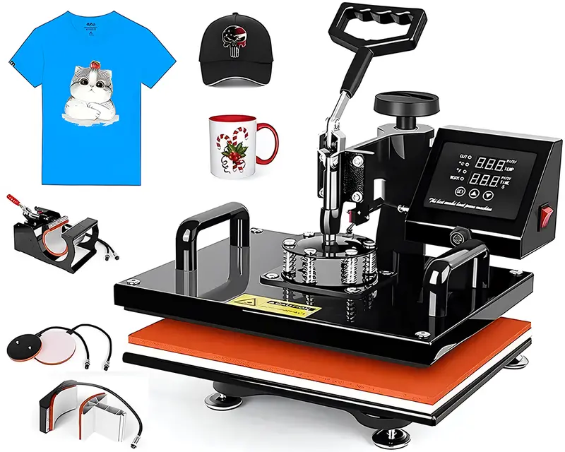 Digital Heat Press Machine For Custom T-Shirt Transfers 1