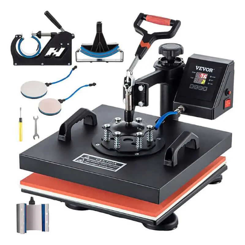 Digital Heat Press Machine For T-Shirt And Fabric Transfer Printing 1