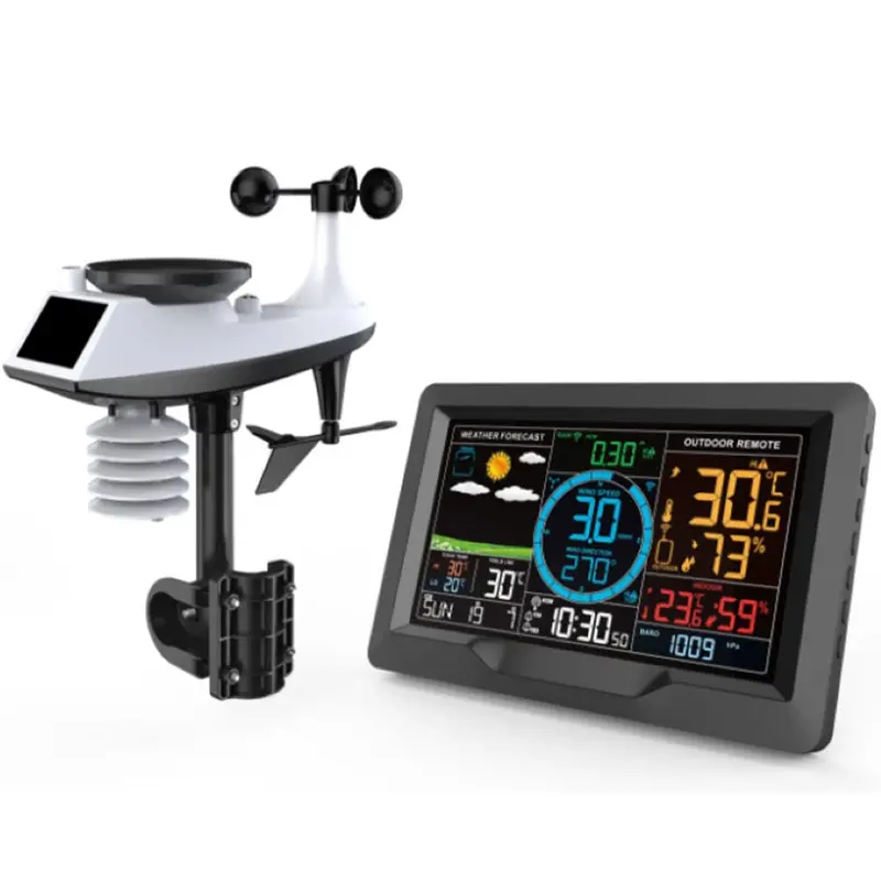 Digital Wireless Weather Station With Indoor/Outdoor Sensors 1