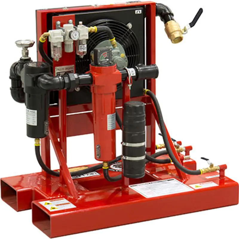 Dry Land™ Skid-Mounted After-Cooler System: 250 Cfm @ 100 Psi Or 360 Cfm @ 150 Psi 1