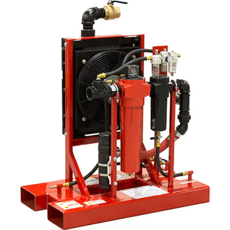 Dry Land™ Skid-Mounted After-Cooler System: 450 Cfm @ 100 Psi Or 575 Cfm @ 150 Psi 1