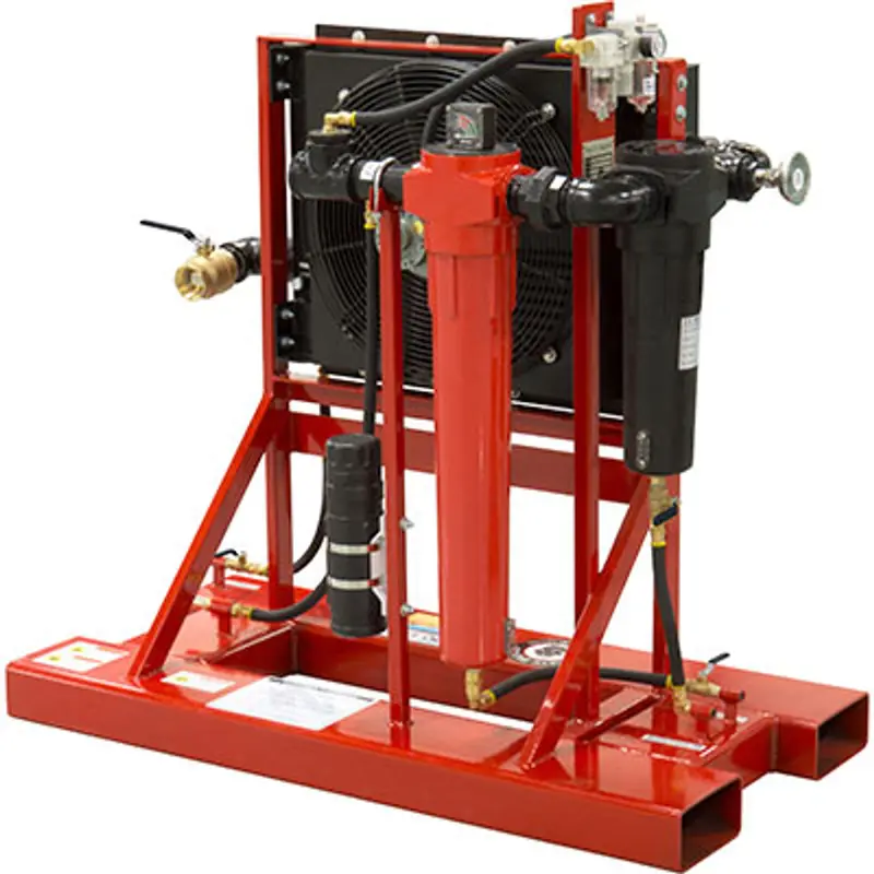 Dry Land™ Skid-Mounted After-Cooler System: 750 Cfm @ 100 Psi Or 1130 Cfm @ 150 Psi 1