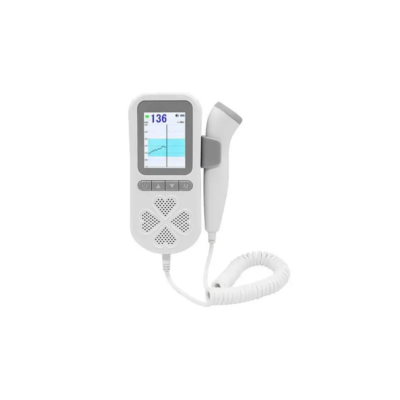 Dual-Mode 3.0 Mhz Fetal Doppler With Heart Rate Tracking 1