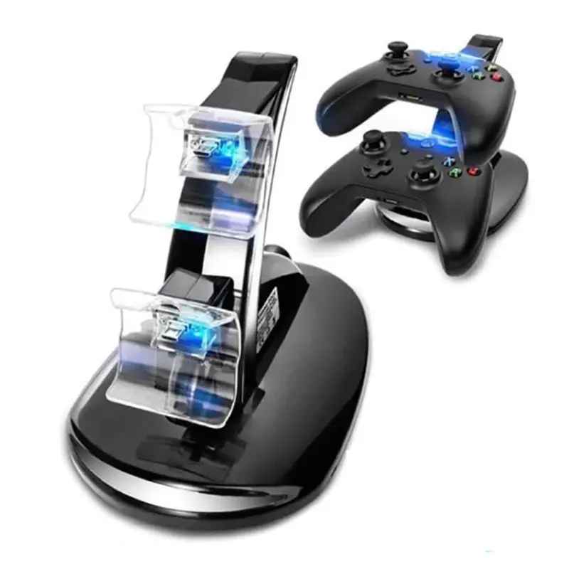 Dual Xbox One Controller Charging Station With Led Power Indicators 1