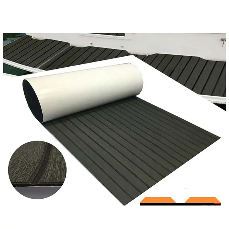 Durable Eva Foam Marine Decking Mat – Teak Texture And Uv Stable 1