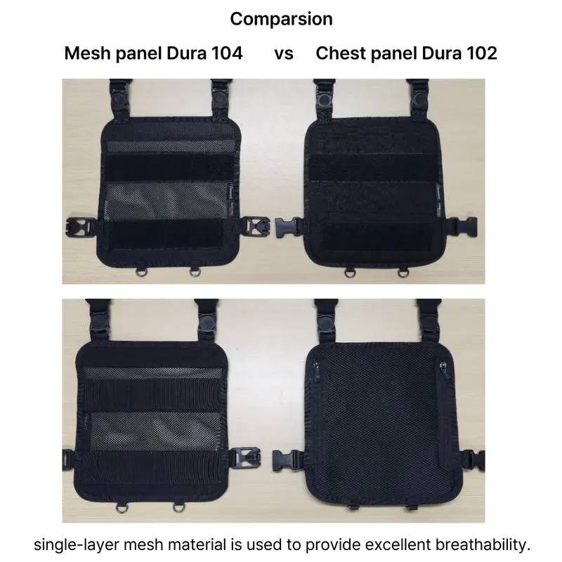 Durawork Mesh Chest Panel Dura 104 – Breathable, Lightweight Upper-Body Organizer 1