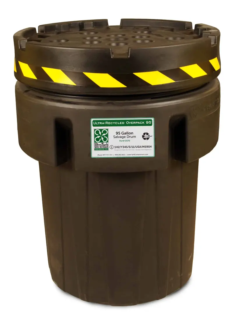 Eco-Friendly Ultra-Overpack Salvage Drum Made From Recycled Materials 1