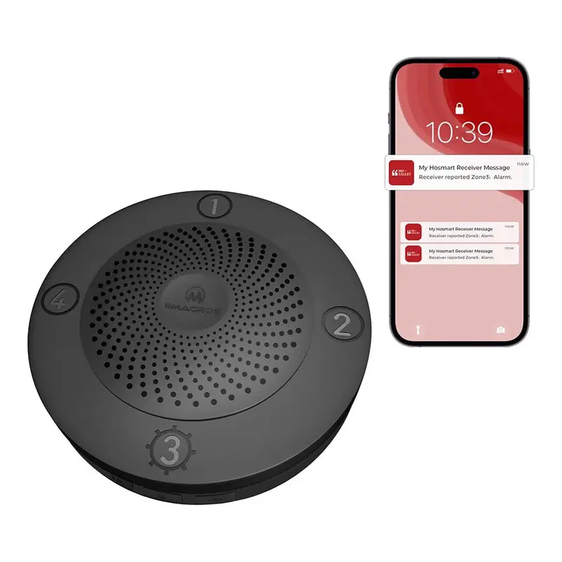 Emacros Pro 3 Long-Range Driveway Alert System (½-Mile Range) With Mobile App 1