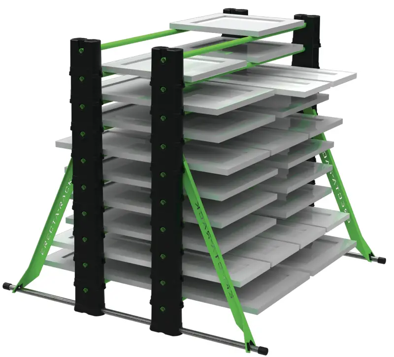 Erecta-Rack 10-Level Portable Racking Kit With Custom Carry Bag 1