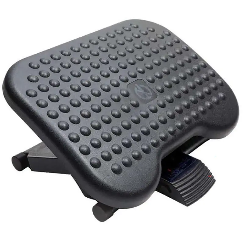 Ergonomic Under-Desk Footrest – Adjustable Height Foot Support For Office Use 1