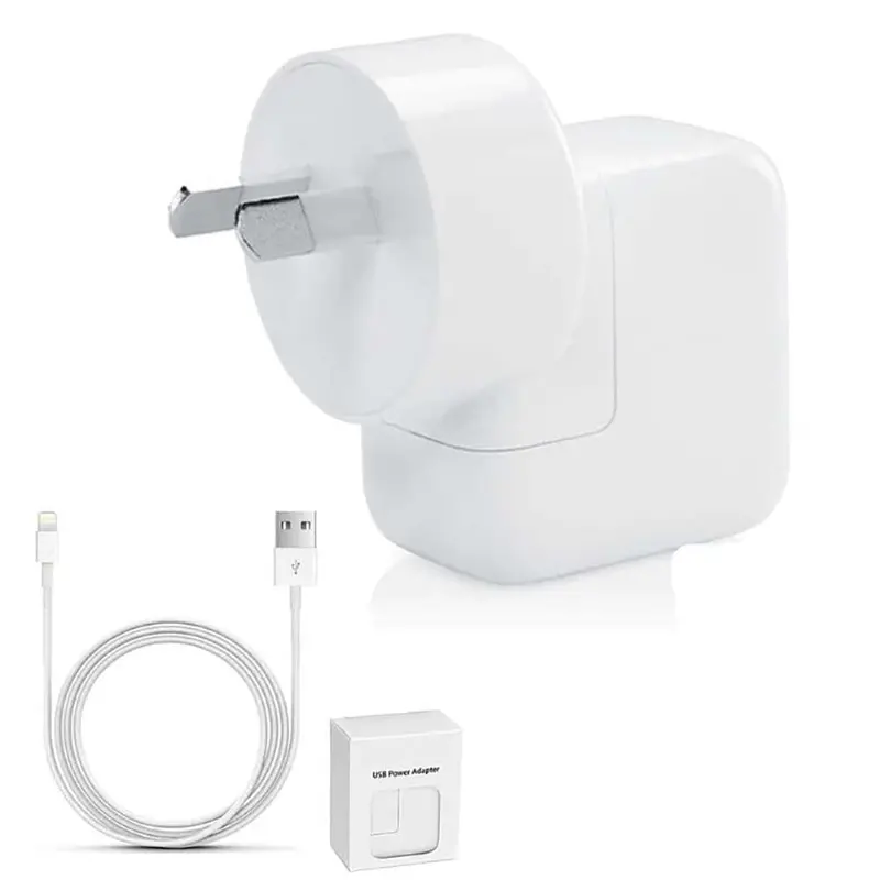 Fast-Charging Ipad Power Adapter With Braided Usb-C Cable 1