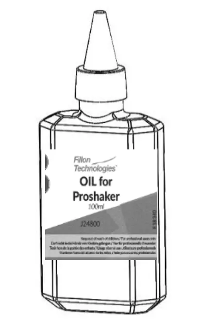 Fillon Proshaker Lubrication Oil Kit – Model Hyyy1016 1
