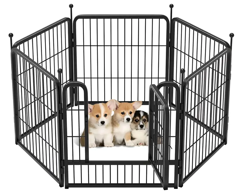 Foldable Outdoor Dog Playpen For Indoor Or Yard Use 1