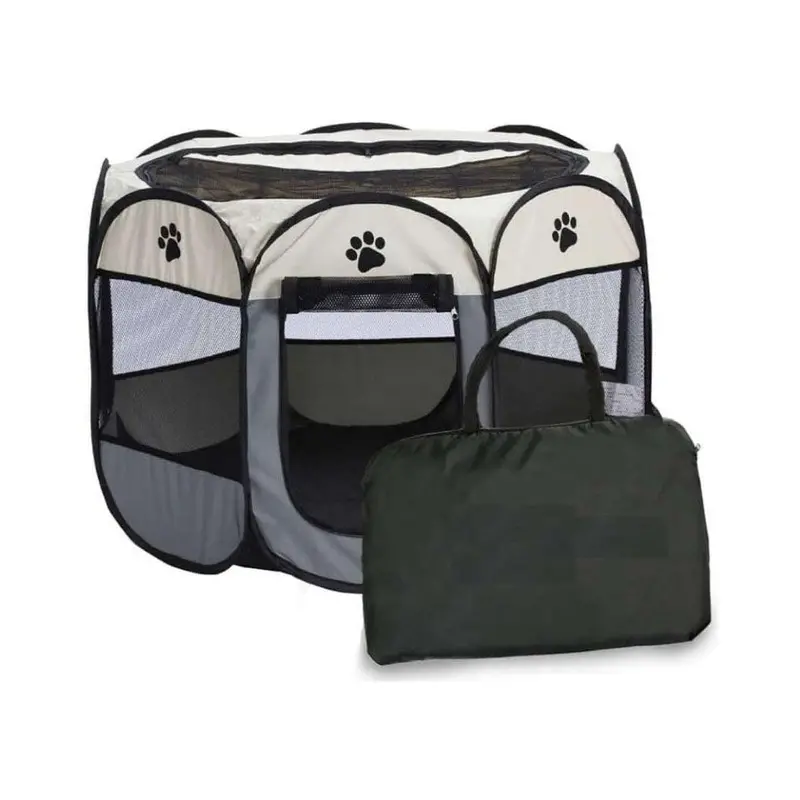Foldable Pet Playpen – Portable Dog Tent, Crate, And Enclosure 1