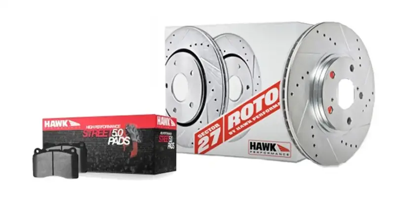 Hawk Performance Sector 27 Front Brake Kit – Hk4087.524B With Hps 5.0 Pads (Limited Stock) 1
