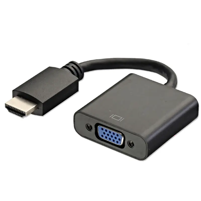 Hdmi To Vga Adapter – 1080P Active Converter For Laptop To Monitor Connection 1