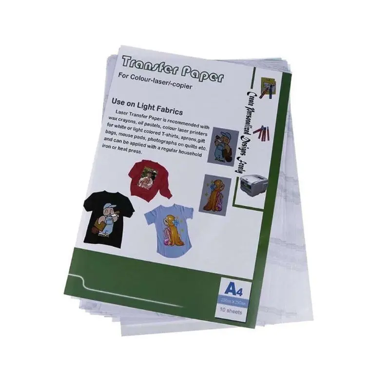 Heat Transfer Paper Pack – 10 Sheets For Inkjet Sublimation Printing 1