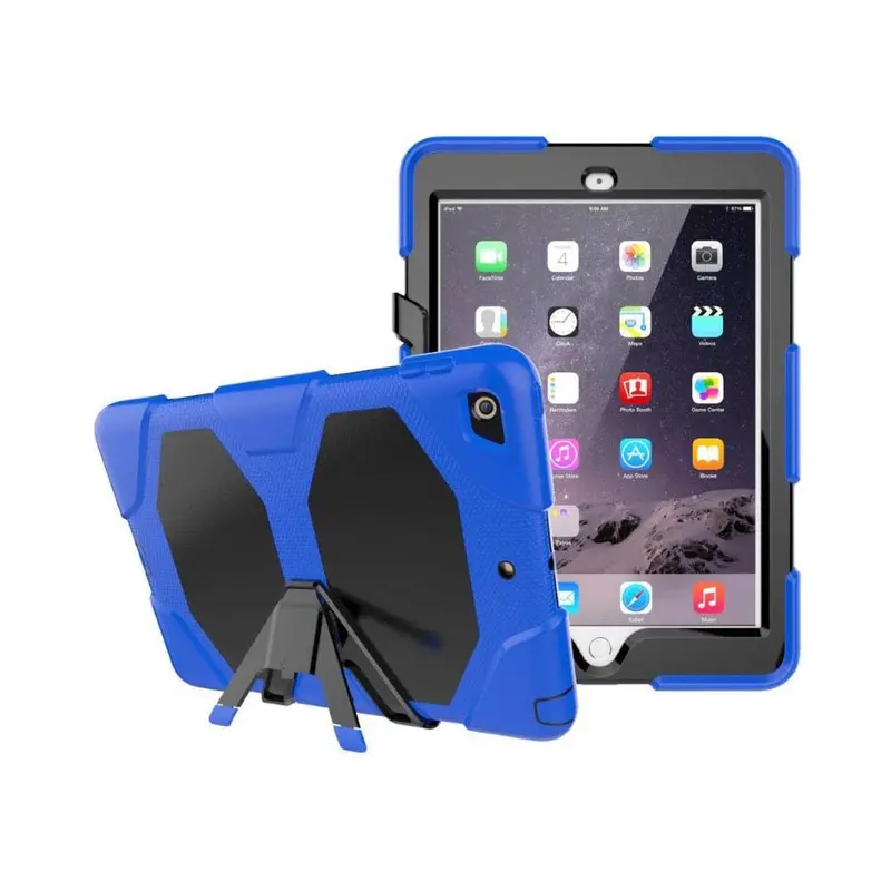 Heavy-Duty Ipad Air 2 Case – Reinforced Shock-Absorbing Cover With Stand Function 1