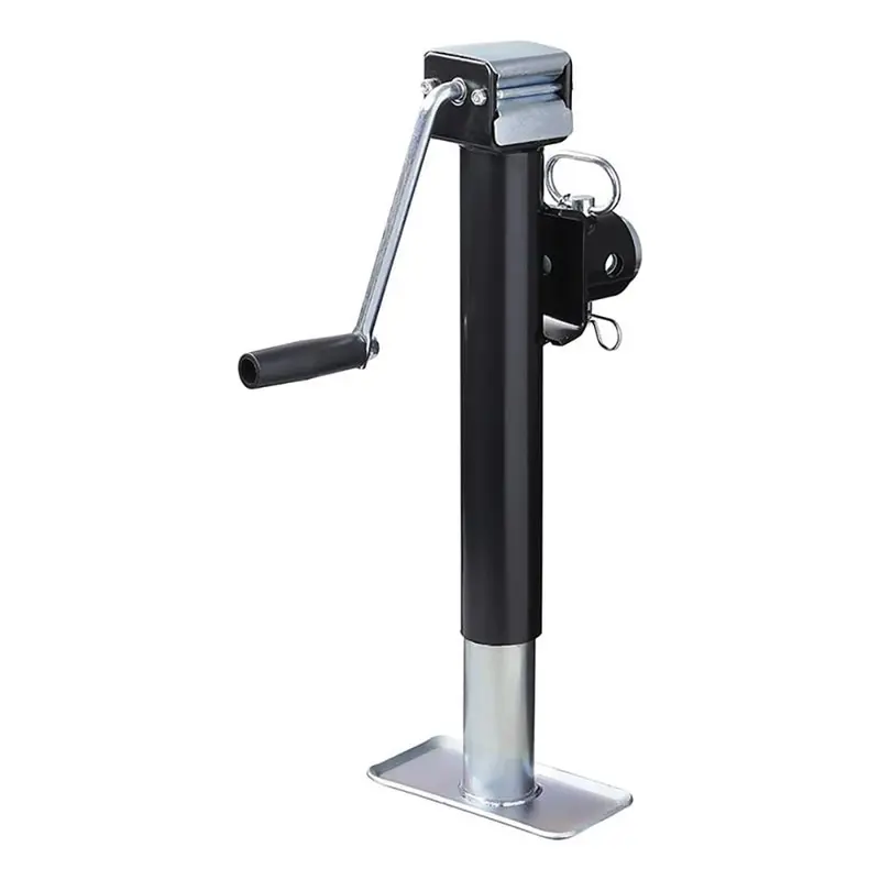 Heavy-Duty Trailer Tongue Jack – Dual-Wheel Swivel Mount 1