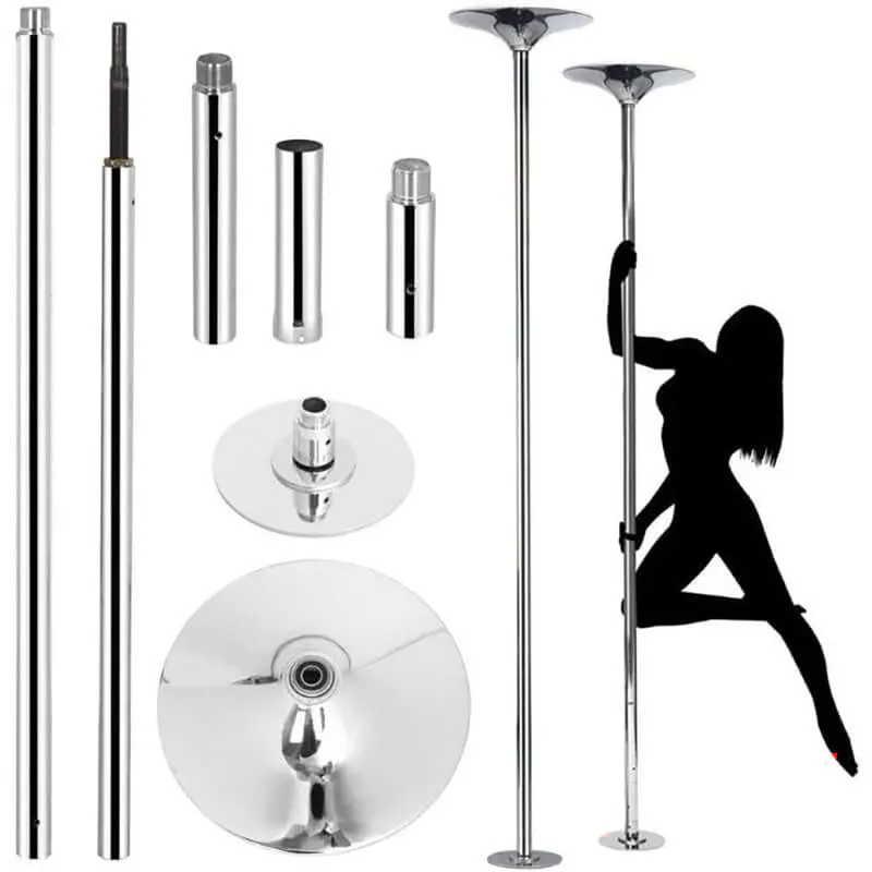 Height-Adjustable Spin Pole For Dance & Fitness Training 1